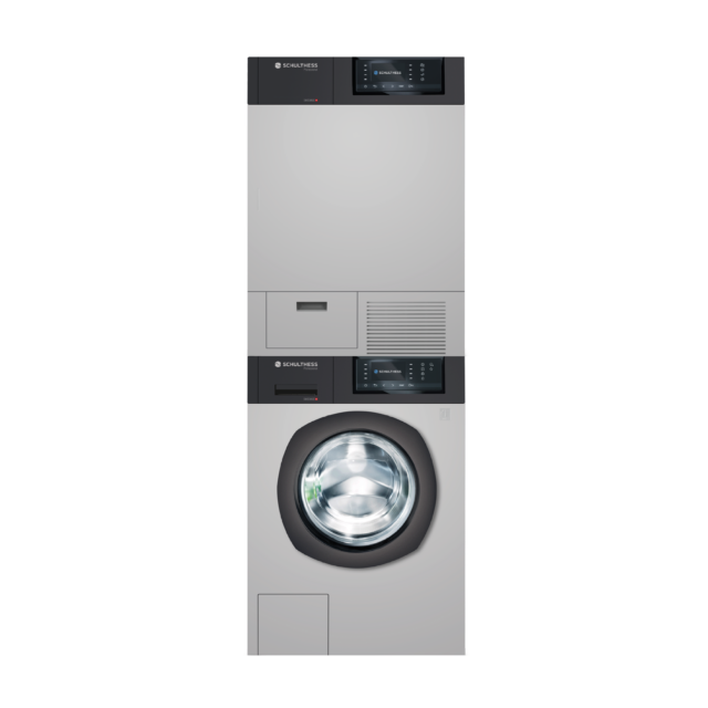 Schulthess Starline 7kg Stacked Commercial Washing Machine and Tumble Dryer