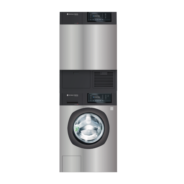 Schulthess Topline 8kg stacked commercial washer/dryer