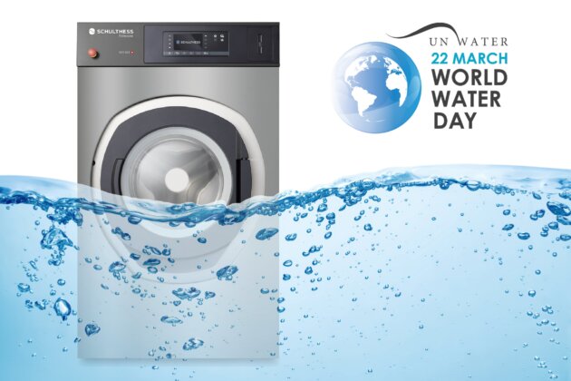 The Schulthess Proline is the ultimate water saving commercial washing machine
