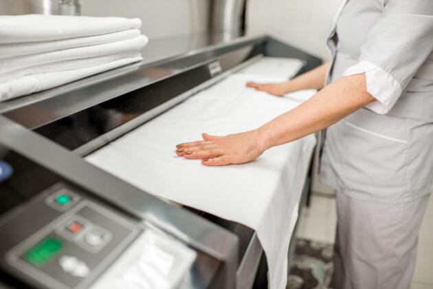 Boosting hotel efficiency with commercial ironers